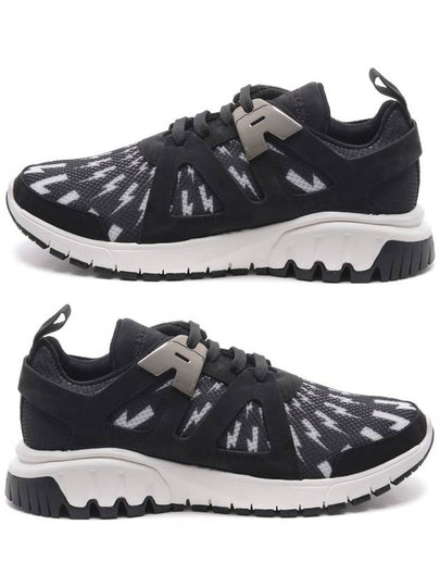 Thunder Running Low Top Sneakers Black - NEIL BARRETT - BALAAN 2