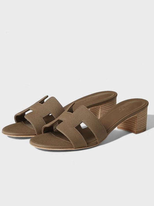 Oasis Etof Mule Sandals Women Slippers - HERMES - BALAAN 2