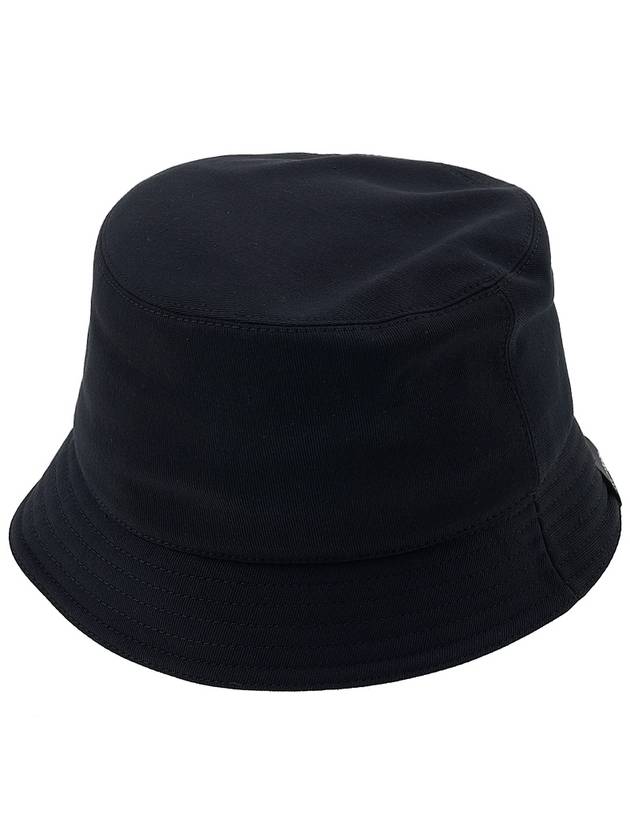 Signature Cotton Bucket Hat Black - COURREGES - BALAAN 4