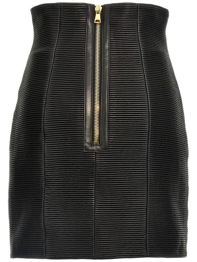 Balmain 'Hw Rolled' Skirt - BALMAIN - BALAAN 2