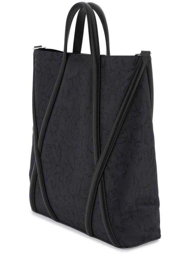 The Harness Tote Bag Black - ALEXANDER MCQUEEN - BALAAN 3