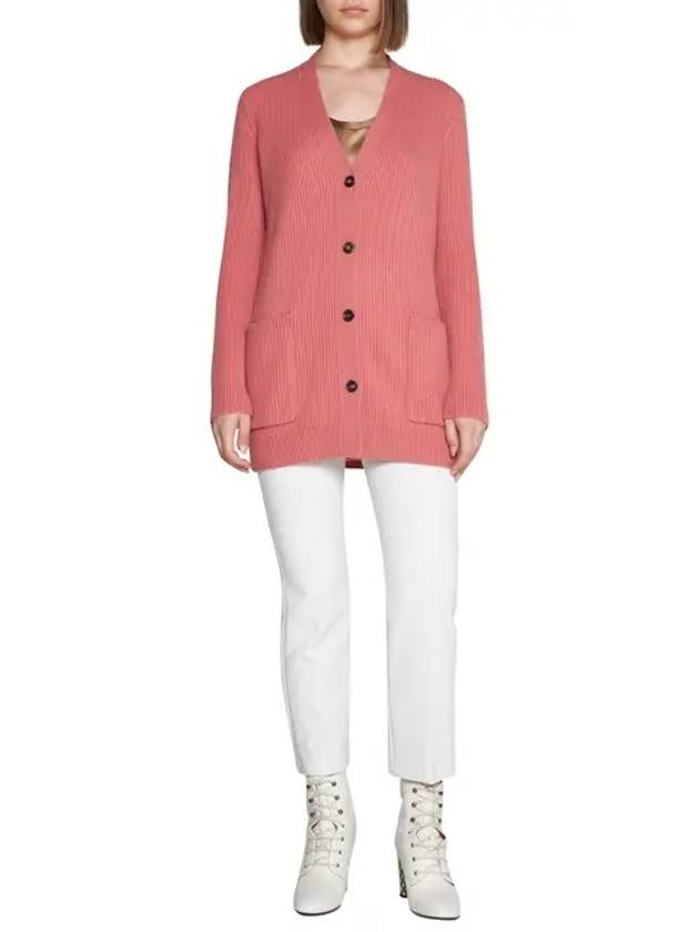 Pablo Cashmere Cardigan Pink - MAX MARA - BALAAN 3