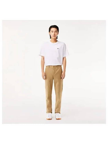 Men s Slim Fit Chino Pants Beige - LACOSTE - BALAAN 1