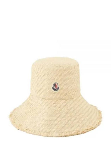 24 3B00036 0U339 21E Raffia Hat - MONCLER - BALAAN 1