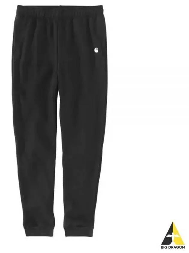 LOOSE FIT MIDWEIGHT TAPERED SWEATPANTS 105307 BLK - CARHARTT - BALAAN 1