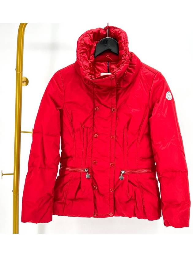 Palen Women s Down Padded Jumper Red Size 0 - MONCLER - BALAAN 2