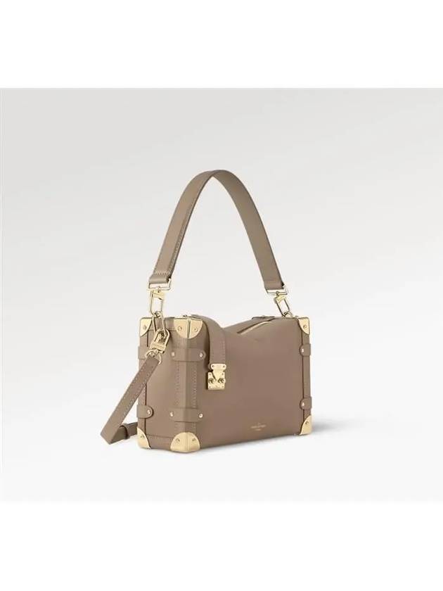 Side Trunk MM Shoulder Bag Taupe - LOUIS VUITTON - BALAAN 3