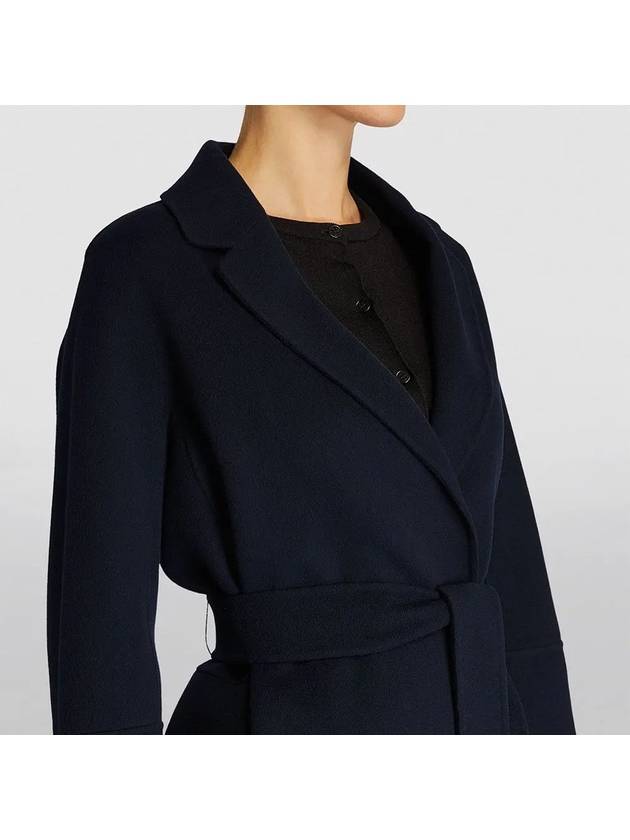 Arona Virgin Wool Coat Navy 29016111600 012 - MAX MARA - BALAAN 3