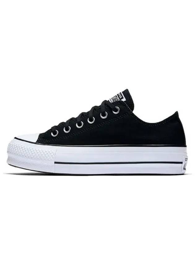 Conference Chuck Taylor All Star Lift Canvas Low Top Sneakers Black - CONVERSE - BALAAN 7