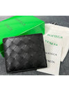 Intrecciato Leather Half Wallet Black - BOTTEGA VENETA - BALAAN 6