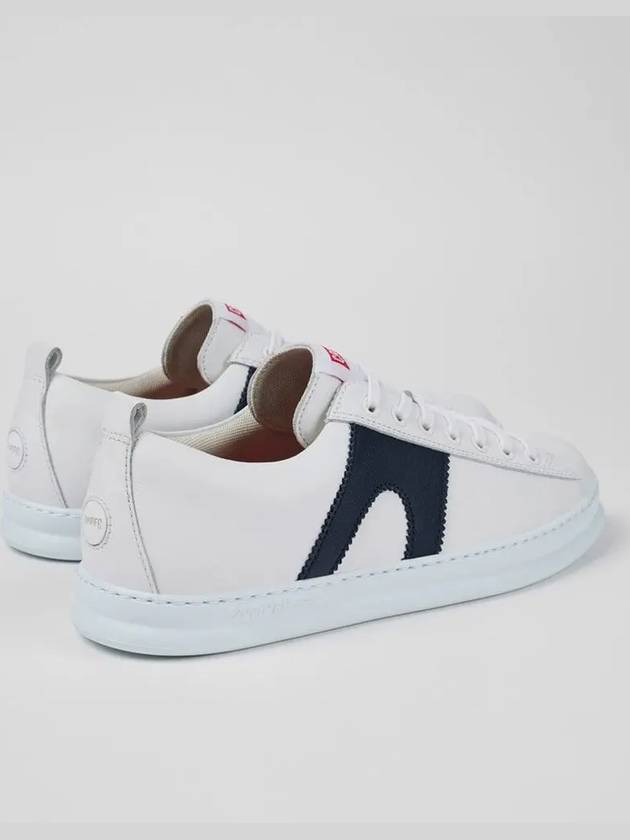 Runner Leather Low Top Sneakers White - CAMPER - BALAAN 4