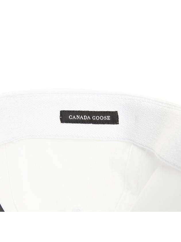 Embossed Logo Ball Cap White - CANADA GOOSE - BALAAN 8