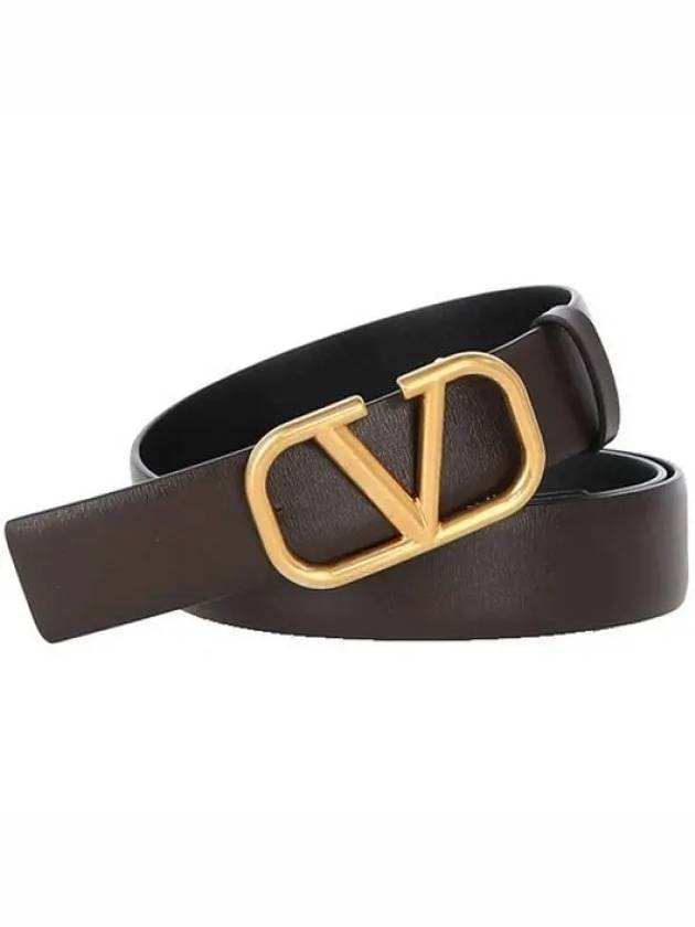 V Logo Signature Men s Belt T0Q90ECU NM8 - VALENTINO - BALAAN 1