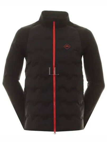 Dexter Hybrid Padded Zip-Up Jacket Black - J.LINDEBERG - BALAAN 2