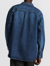 Denim Pocket Long Sleeve Shirt Blue - DIOR - BALAAN 4