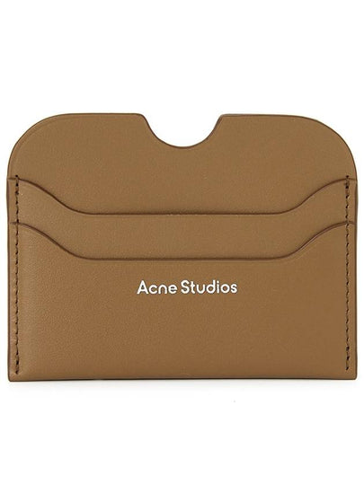 Elmas Large S Card Wallet Brown - ACNE STUDIOS - BALAAN 2