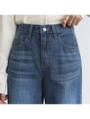 Joven back banding wide denim pants - MONO AT.D - BALAAN 3