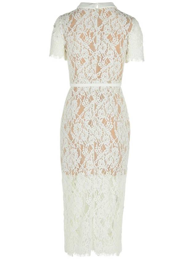 Self-Portrait White Lace Dress - SELF PORTRAIT - BALAAN 3