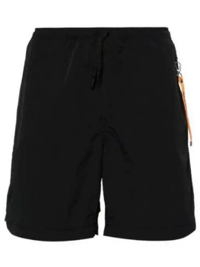 Mitch Embossed Logo Swim Shorts  Black - PARAJUMPERS - BALAAN 2