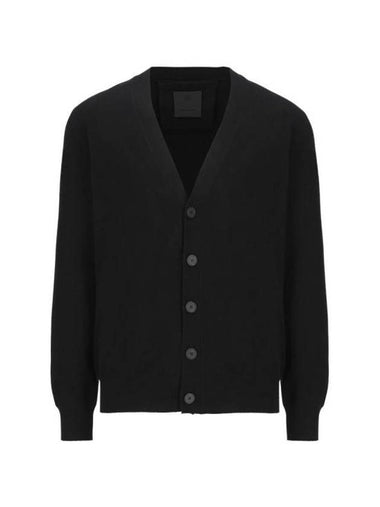 Archetype Logo Cardigan Black - GIVENCHY - BALAAN 1