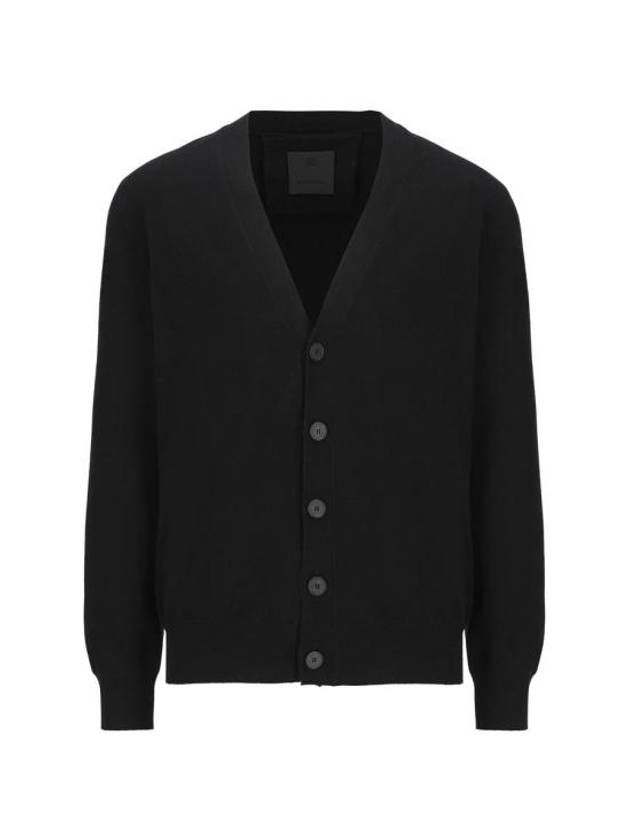 Archetype Logo Cardigan Black - GIVENCHY - BALAAN 1