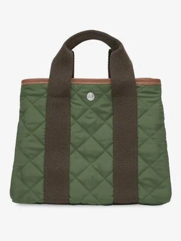 Small Traverse Quilted Tote Bag Khaki TRAVERSEESKAKI - RUE DE VERNEUIL - BALAAN 1