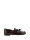 Brushed Leather Loafers Sienna - PRADA - BALAAN 1