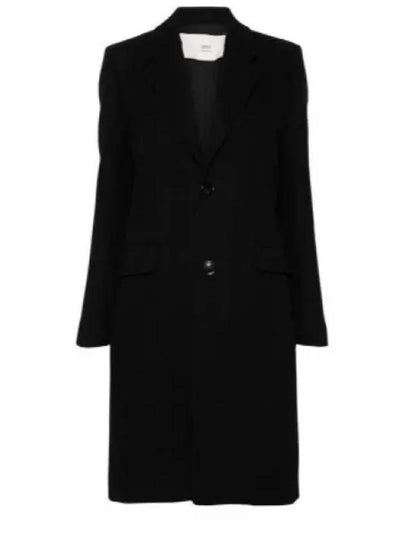 Two Button Single Coat Black - AMI - BALAAN 2