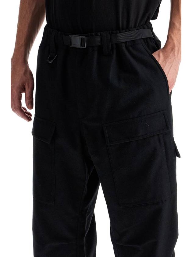 flannel cargo pants for men - Y-3 - BALAAN 4