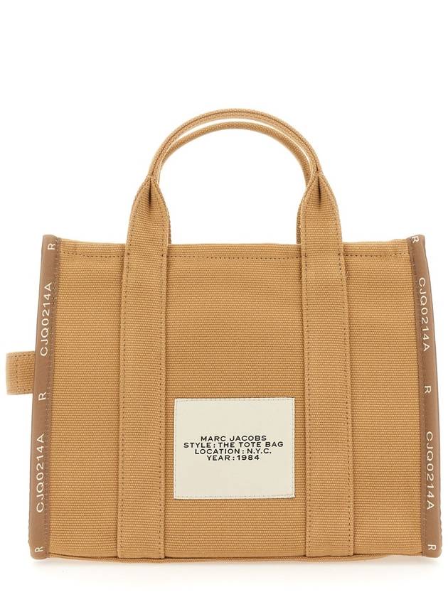 The Jacquard Medium Tote Bag Brown - MARC JACOBS - BALAAN 5