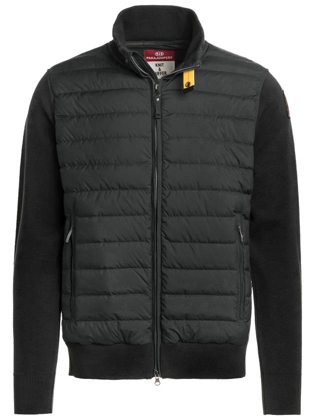 Men's Taguchi Down Zip-Up Jacket Black - PARAJUMPERS - BALAAN 2