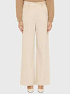 FW Tania Cotton Velvet Pants Ivory 5136043306002 - WEEKEND MAX MARA - BALAAN 2