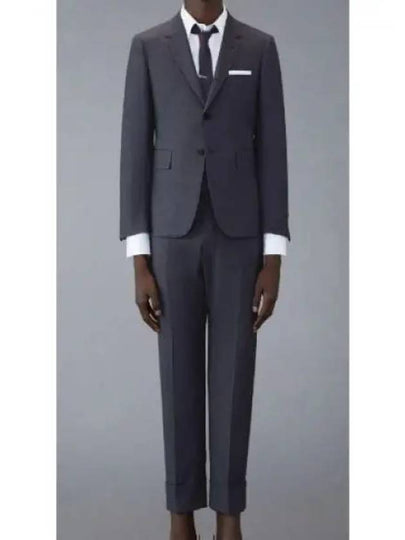 Men's Signature Classic Wool Suit Dark Grey - THOM BROWNE - BALAAN 2