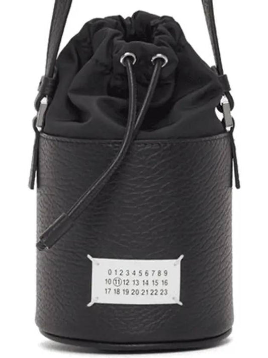 5AC Micro Number Logo Bucket Bag Black - MAISON MARGIELA - BALAAN 2