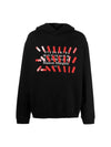 Number Logo Printing Cotton Hoodie Black - MAISON MARGIELA - BALAAN 1