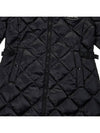 Women's Nosadella Quilted Long Padding Black - DUVETICA - BALAAN 8