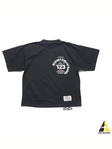 RRR123 U CVA Paris T shirt black TEE - RRRRRE - BALAAN 1