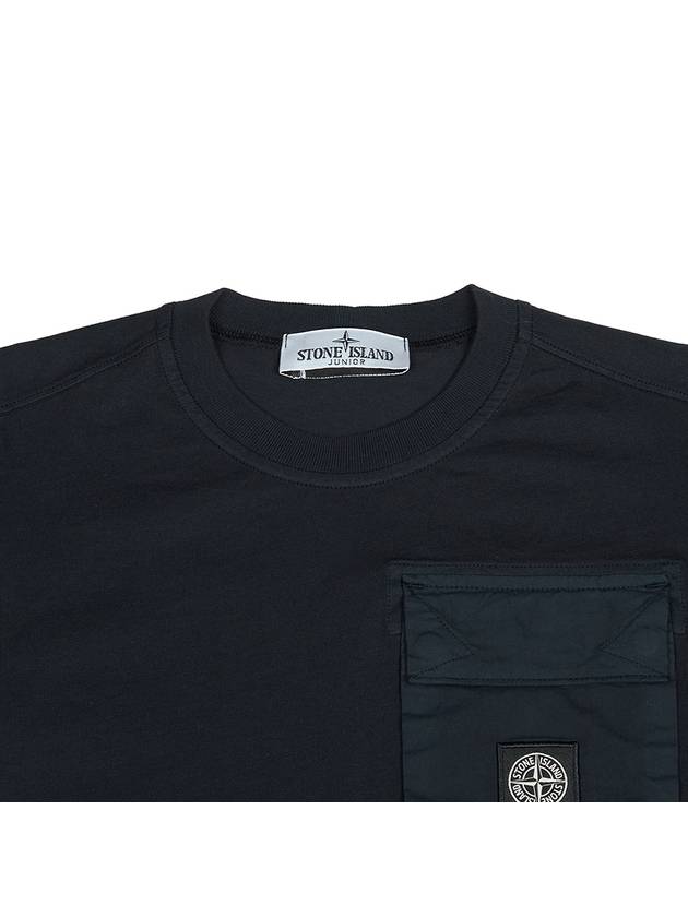 Stone Island Short Sleeve T Shirt 801620247V0020 Blue - STONE ISLAND - BALAAN 4