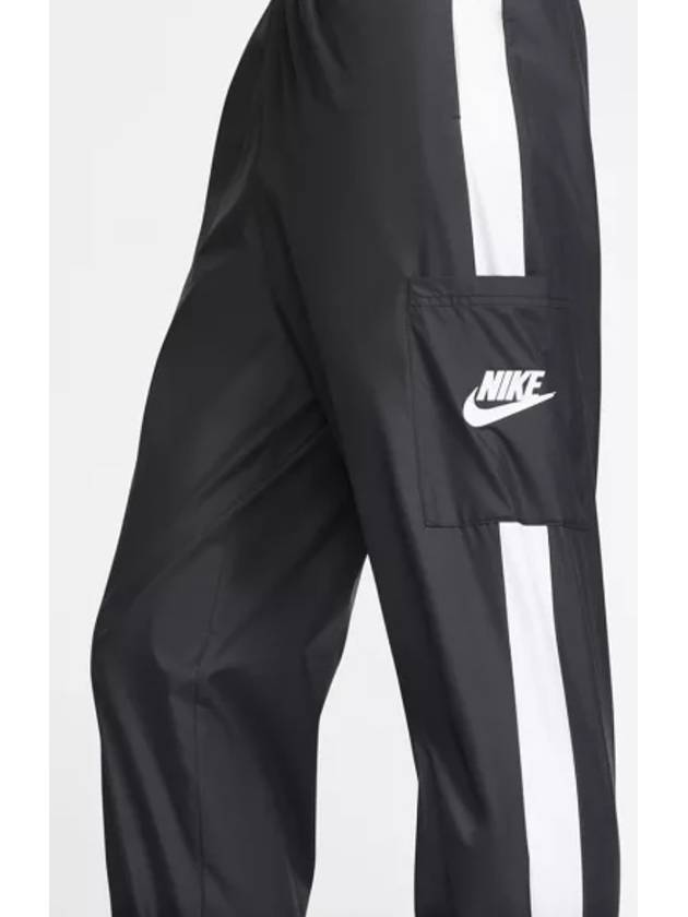 Women's Sportswear Woven Track Pants Black - NIKE - BALAAN 5