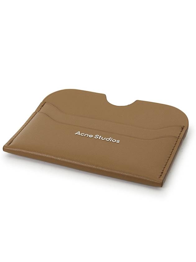 Elmas Large S Card Wallet Brown - ACNE STUDIOS - BALAAN 4