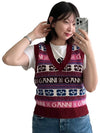 Women s Best Vest Knit Top Multi K2121 - GANNI - BALAAN 2