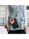 Fox Head Leather Key Holder Brown - MAISON KITSUNE - BALAAN 5