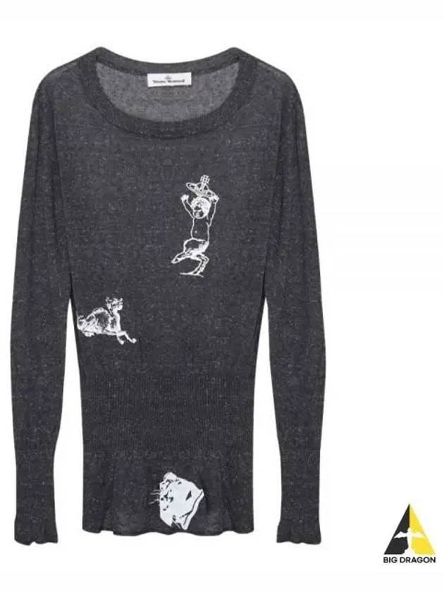 Chimera Knit Top Grey - VIVIENNE WESTWOOD - BALAAN 2