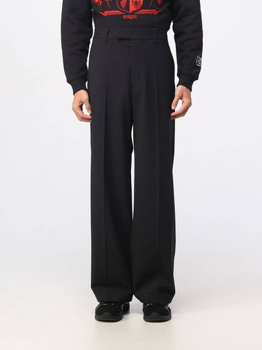 Msgm pants in stretch virgin wool - MSGM - BALAAN 1