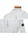 Lens Wappen Shirt Anorak White - CP COMPANY - BALAAN 5