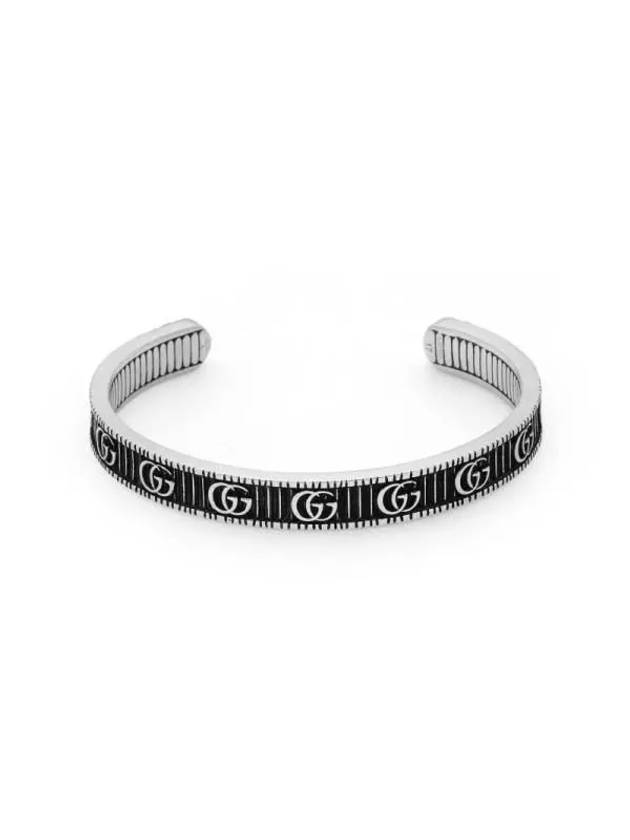 Marmont GG Detail Cuff Bracelet Silver YBA551903001 - GUCCI - BALAAN 3