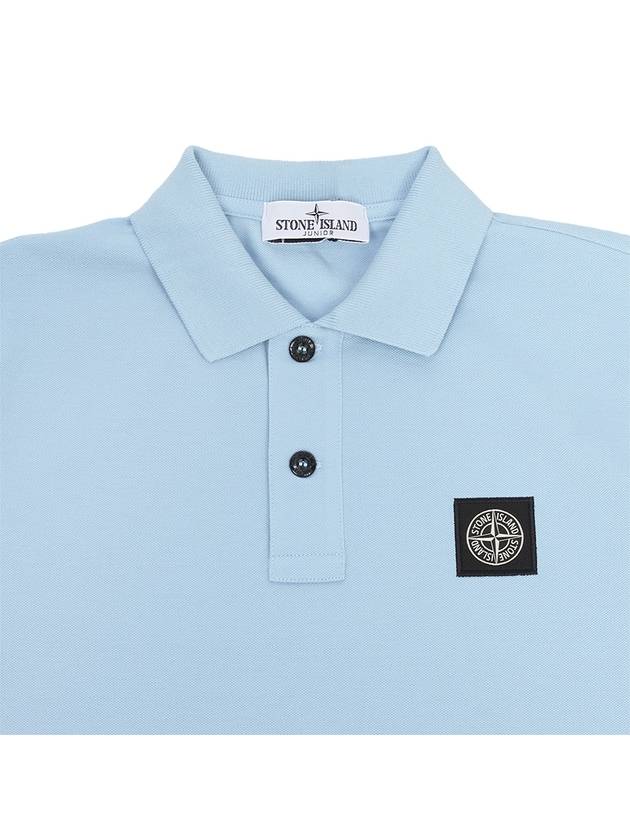 Stone Island Polo T Shirt 801621448V0040 Blue - STONE ISLAND - BALAAN 4