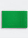 Intrecciato Calfskin Card Wallet Green - BOTTEGA VENETA - BALAAN 3