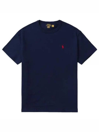 Pony Logo Classic Fit Short Sleeve T-Shirt Navy - POLO RALPH LAUREN - BALAAN 2