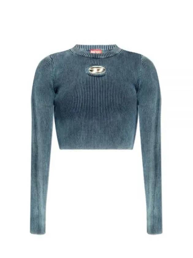 M-Anchor-A Knit Top Blue - DIESEL - BALAAN 2